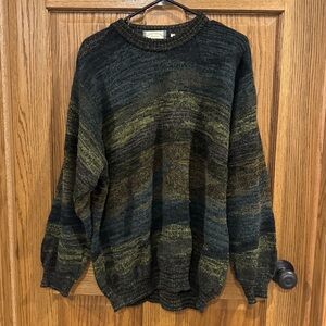 Riscatto Portofino Made in Italy Wool Blend Textured Knit Sweater – Size L